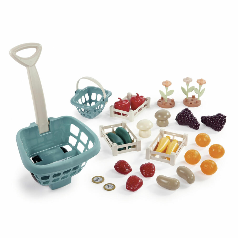 Ecoiffier Vert Azur market stall, weekly market, shop, toys, children, 7600001690