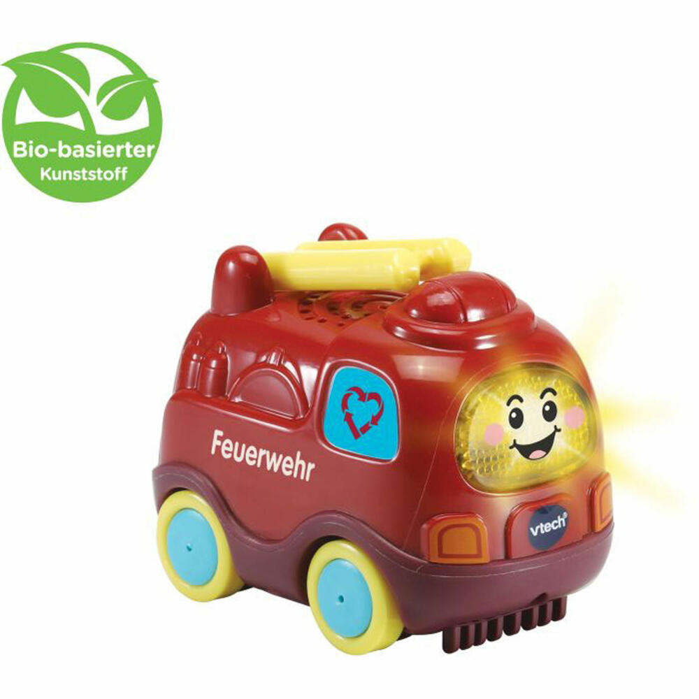 Vtech 80-543104 Tut Tut Baby Flitzer - Fire Brigade (made of bio-based plastic)
