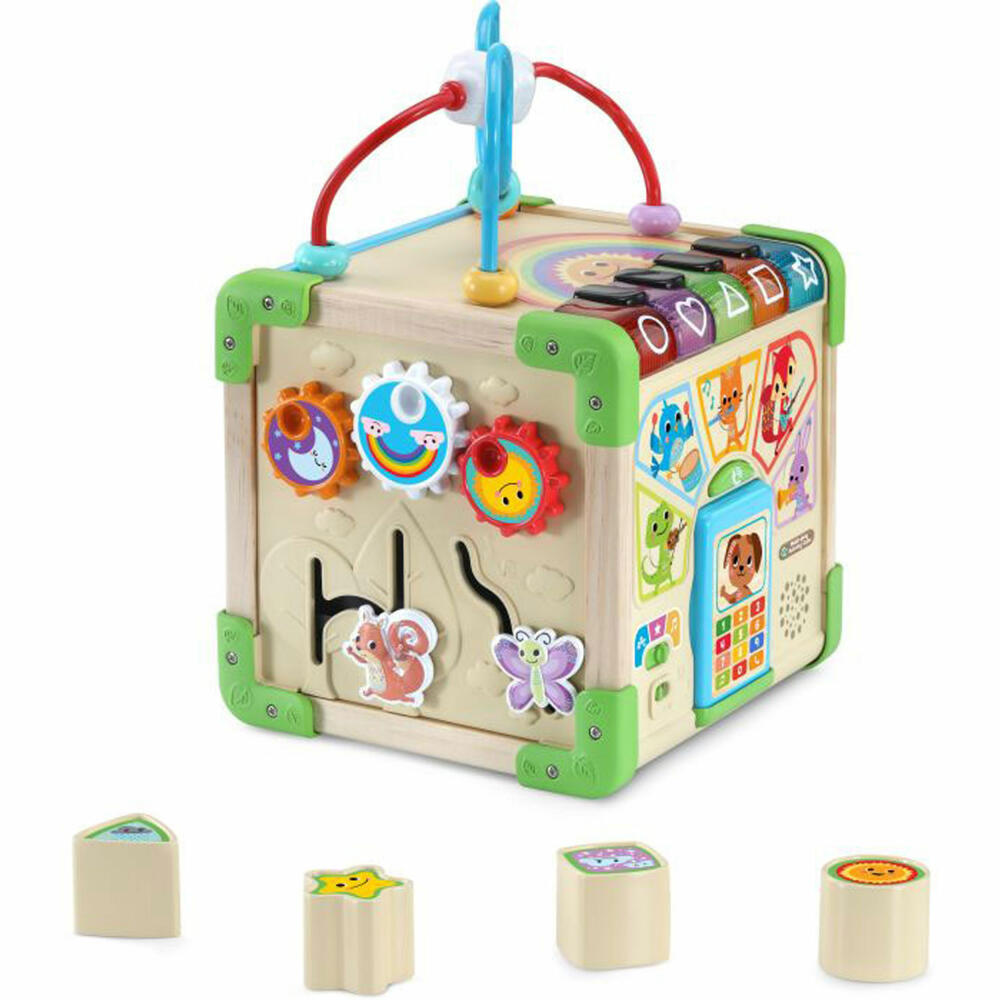 VTech Interactive Wooden Game Cube