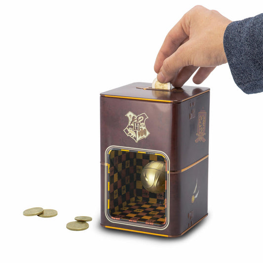 ABYstyle Spardose Der Goldene Schnatz - Harry Potter, Sparschwein, Metall, 16.6 cm, ABYBUS013