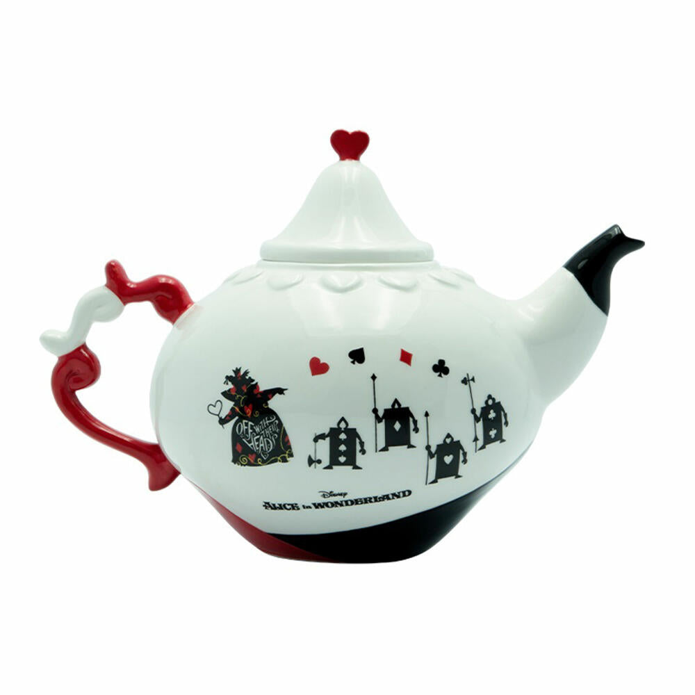 ABYstyle Teekanne Alice im Wunderland - Queen of Hearts, Keramik, 1.2 L, ABYTAB020