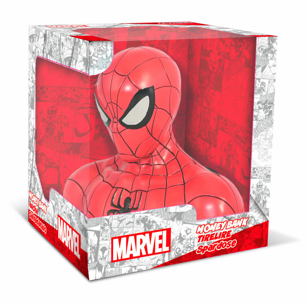 ABYstyle Spardose Marvel Spiderman, Sparschwein, PVC, 16 cm, ABYBUS022