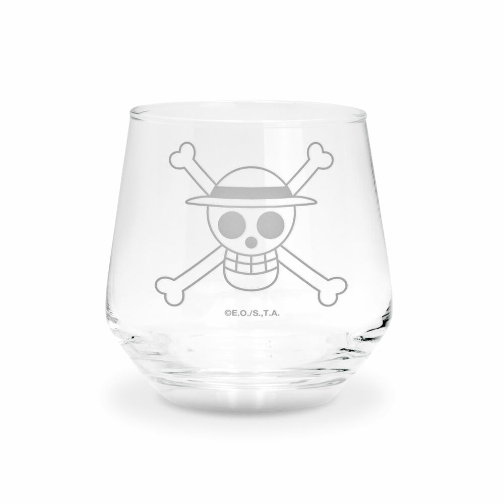ABYstyle Gläser-Set One Piece 2-tlg. Luffy & Ace, Whiskygläser, Glas, 300 ml, ABYVER285