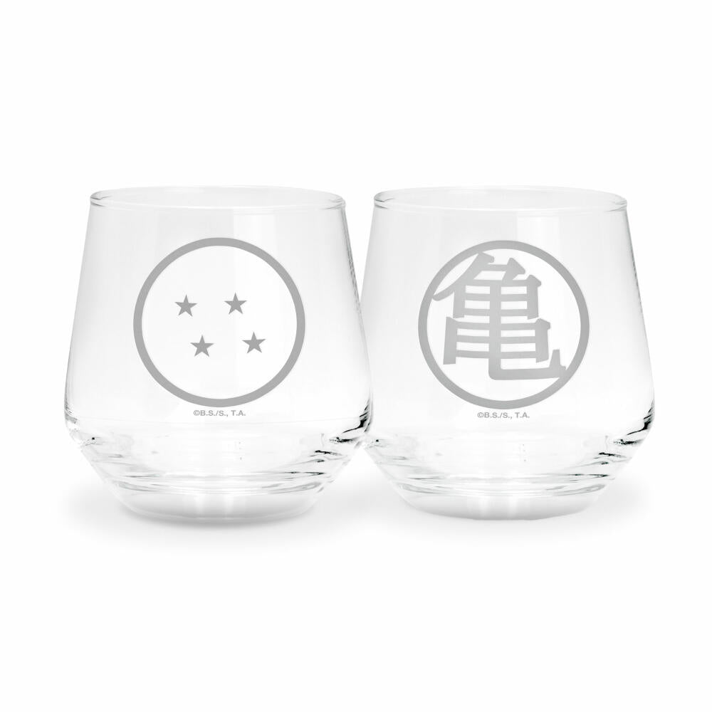 ABYstyle Gläser-Set Dragonball Z 2-tlg., Whiskygläser, Glas, 300 ml, ABYVER287
