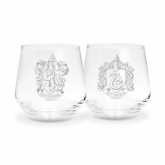 ABYstyle Gläser-Set Harry Potter 2-tlg. Gryffindor & Slytherin, Glas, 300 ml, ABYVER290