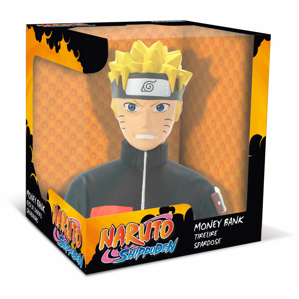 ABYstyle Spardose Naruto - Naruto Shippuden, Sparschwein, PVC, 17 cm, ABYBUS010
