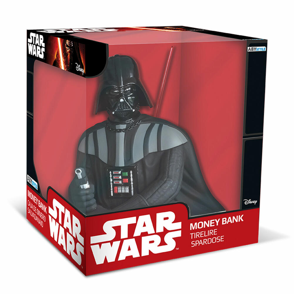 ABYstyle Spardose Darth Vader - Star Wars, Sparschwein, PVC, 17.5 cm, ABYBUS001