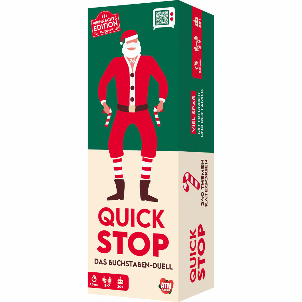 ATM Quickstop Buchstaben-Duell Weihnachten, QCKSTP-CHRSTMS