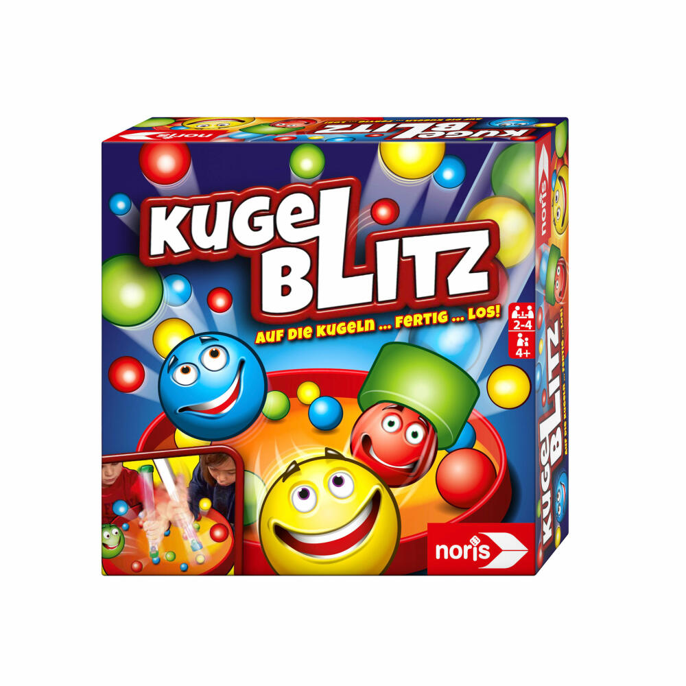 Noris Kugelblitz, Actionspiel, Brettspiel, Rechenspiel, Konzentrationsspiel, Kinderspiel, ab 4 Jahren, 606064480
