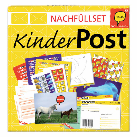 Noris Kinderpostzubehör, Kinderpost, Nachfüllset, Kinder, Post, Zubehör, Spielzeug, 606521006