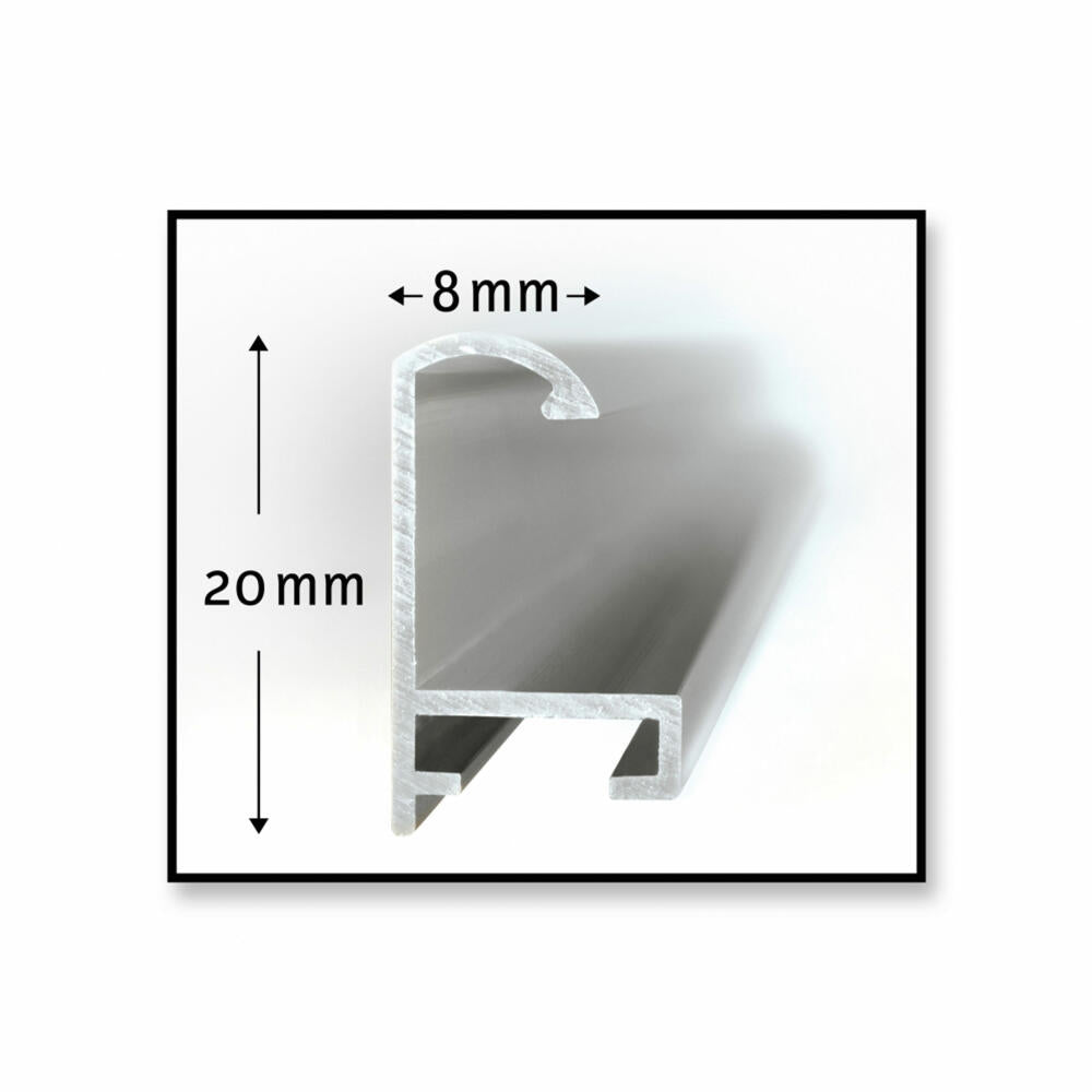 Schipper Painting by Numbers Aluminum Frame Polyptych, Picture Frame, Frame, Silver, 605280901