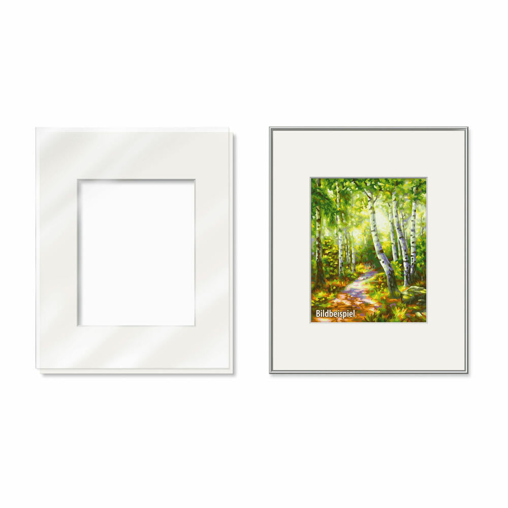 Schipper Passepartout, frame, picture frame, painting by numbers, with plastic glass pane, 24 x 30 cm, 605320835