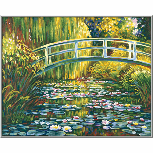 Schipper Malen nach Zahlen Seerosenteich, MNZ, Gemälde, Claude Monet, Museums-Kollektion, 40 x 50 cm, 609130620