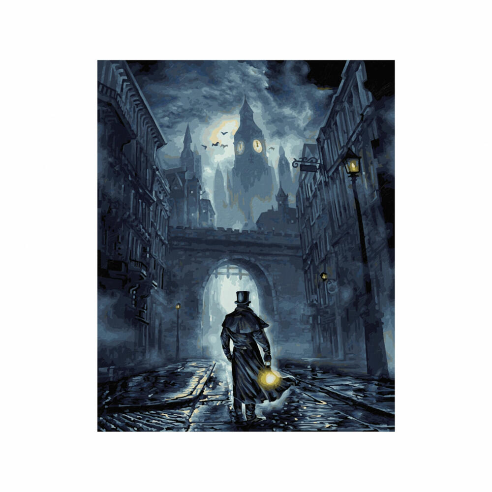 Schipper Malen nach Zahlen The Dark Side, Meisterklasse Premium, Malvorlage, Wandbild, 40 x 50 cm, 609130889