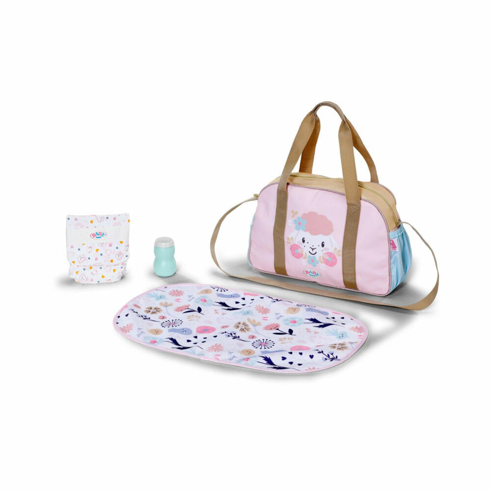 BABY born Wickeltasche Blumen, 837894