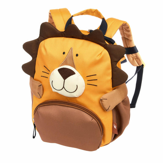 sigikid Pfötchenrucksack Löwe, Rucksack, Kinderrucksack, Kindergartentasche, Kinder, Polyester, 25254