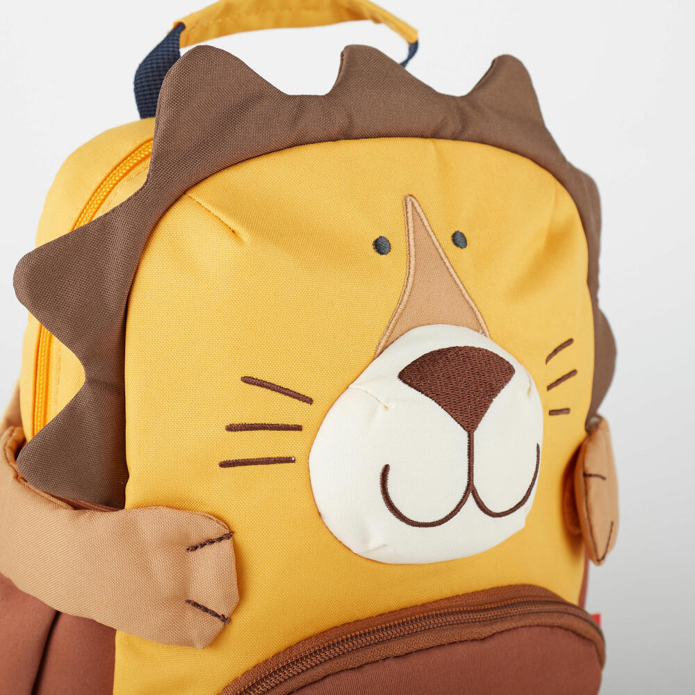 sigikid Pfötchenrucksack Löwe, Rucksack, Kinderrucksack, Kindergartentasche, Kinder, Polyester, 25254