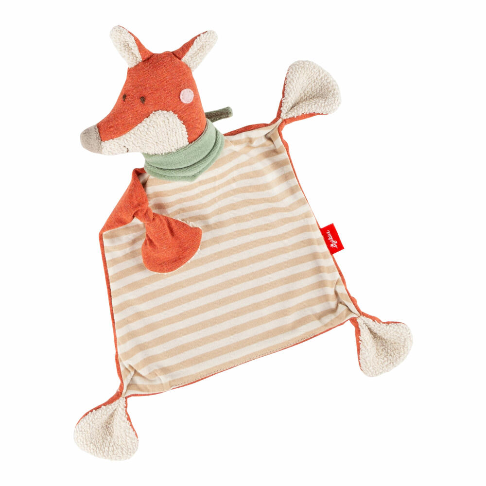 sigikid Schnuffeltuch Fuchs, Schmusetuch, Kuscheltuch, Kuscheltier, Baby, Baumwolle, 31018