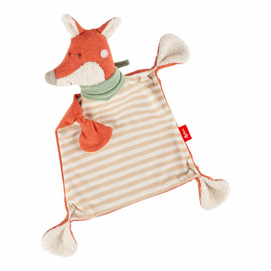 sigikid Schnuffeltuch Fuchs, Schmusetuch, Kuscheltuch, Kuscheltier, Baby, Baumwolle, 31018