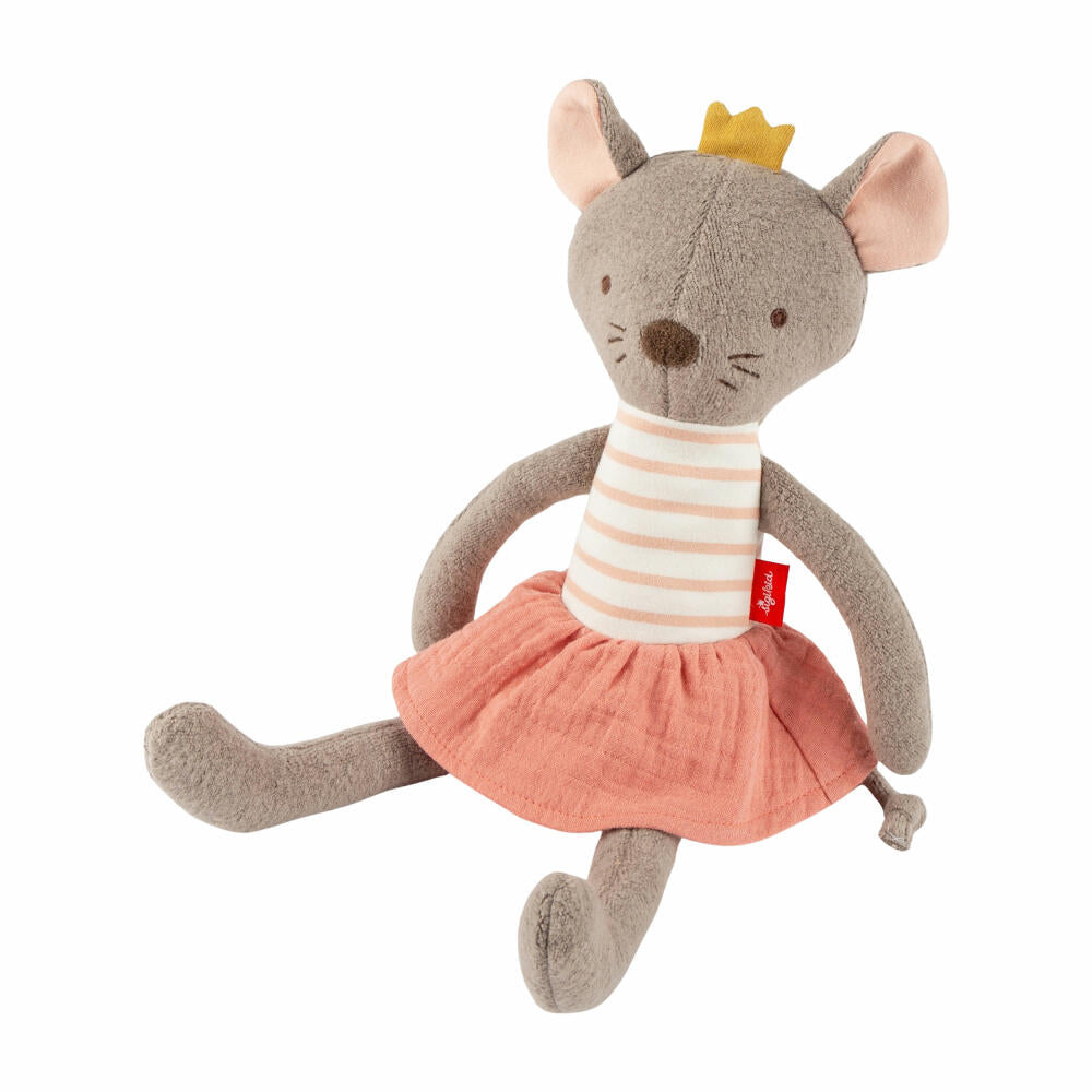 sigikid Kuscheltier Prinzessin Maus, Pluschtier, Stofftier, Schmusetier, Baumwolle / Polyester, 31043