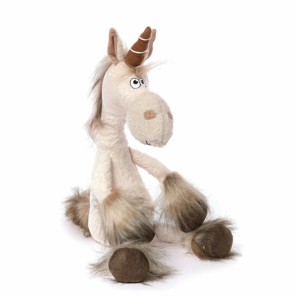 sigikid Beasts Einhorn Uni Que, Kuscheltier, Plüschtier, Schmusetier, Kuschel Tier, Schlenker, Plüsch, H 56 cm, 38488
