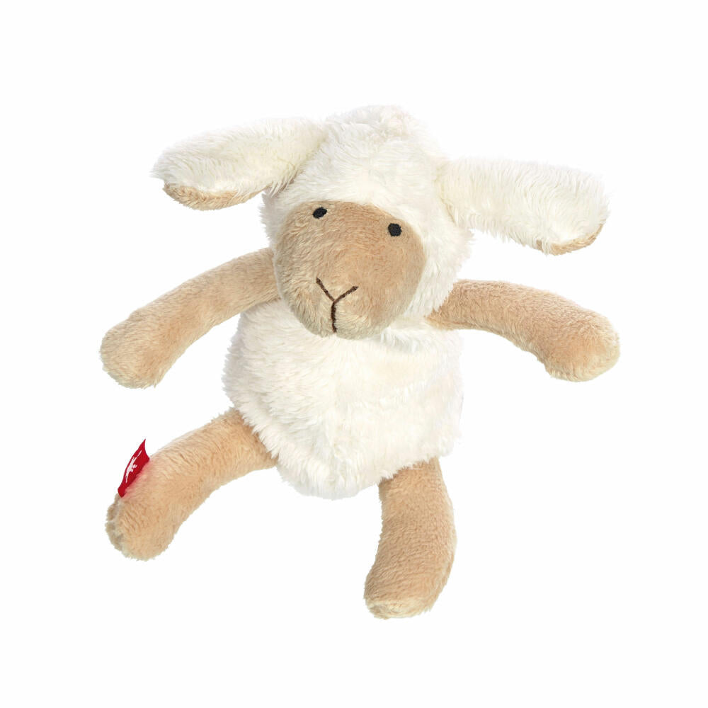 sigikid Sweety Mini Granulat Schaf, Kuscheltier, Plüschtier, Schmusetier, Kuschel Tier, Spielzeug, Polyester, H 16 cm, 38822