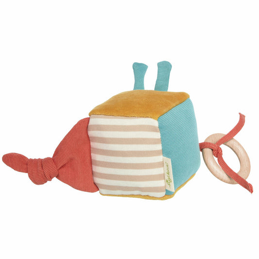 sigikid Würfel, Green Collection, Aktiv-Würfel, Softwürfel, Greifspielzeug, Spielzeug, Baby, 39563