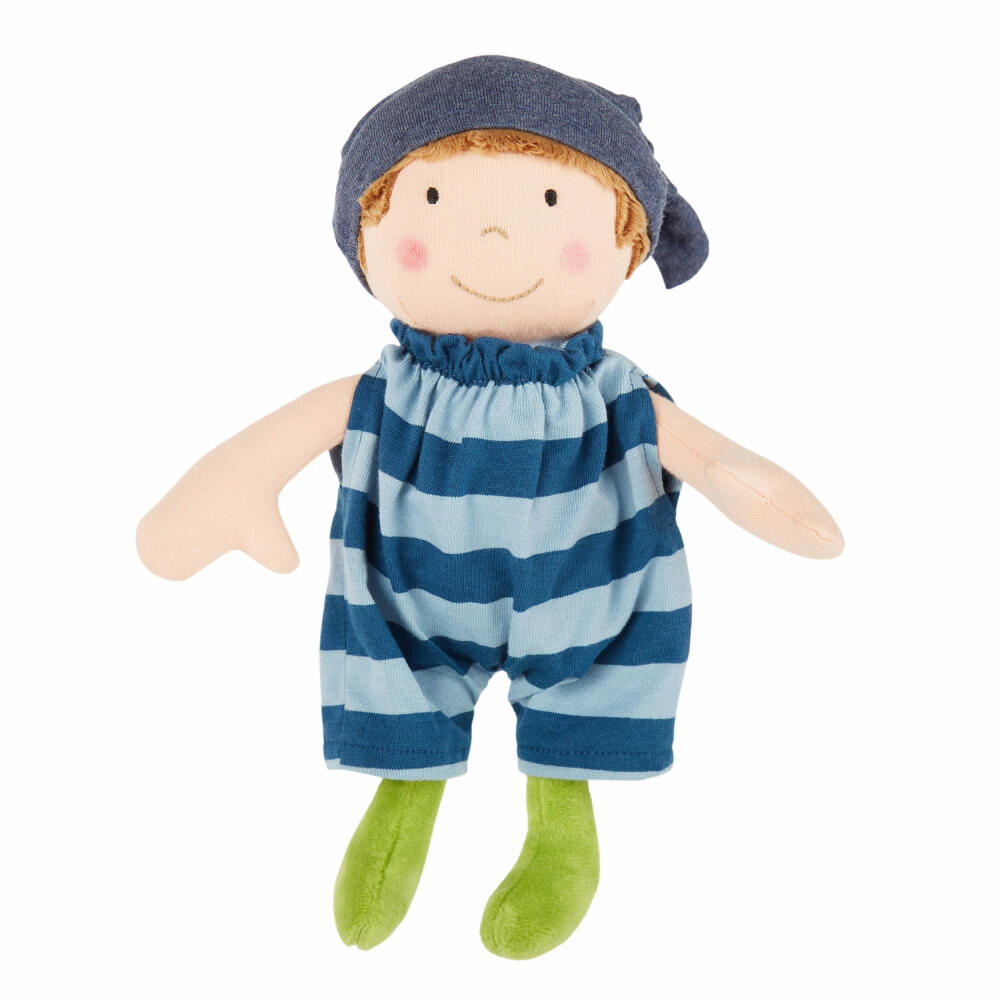 sigikid Brenda Bilipup Puppe, Stoffpuppe, Kuschelpuppe, Kinder Spielzeug, Blau , 39651