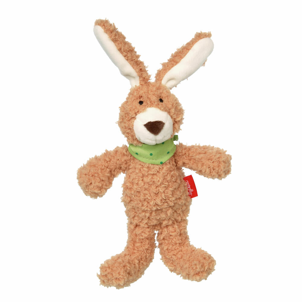 sigikid Huberto Hummeltal Hase S Sweety, Kuscheltier, Stofftier, Schmusetier, Polyester, Braun, 17 cm, 43319