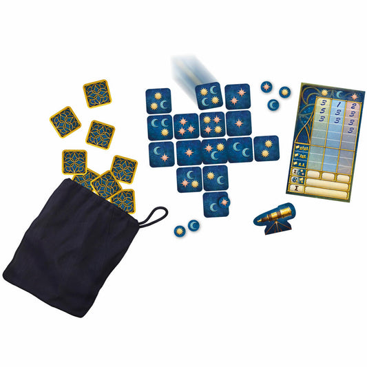 Schmidt Spiele Luminos, Legespiel, Familienspiel, Gesellschaftsspiel, ab 8 Jahren, 49446