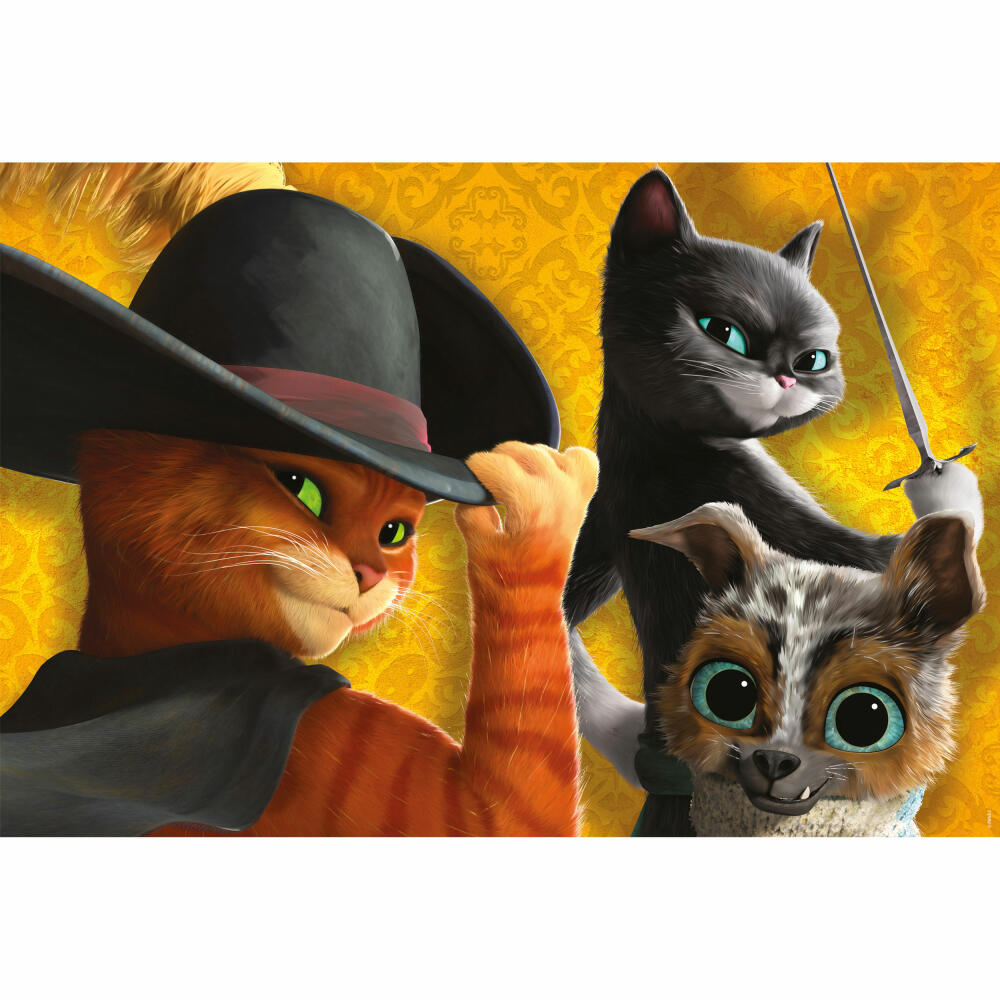 Schmidt Spiele Puss in Boots and his friends, children's puzzle, children's puzzles, children's puzzles, 150 pieces, 56443