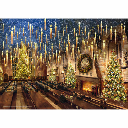 Schmidt Spiele Wizarding World Harry Potter Great Hall, Thomas Kinkade, Puzzle, Erwachsenenpuzzle, 1000 Teile, 58578