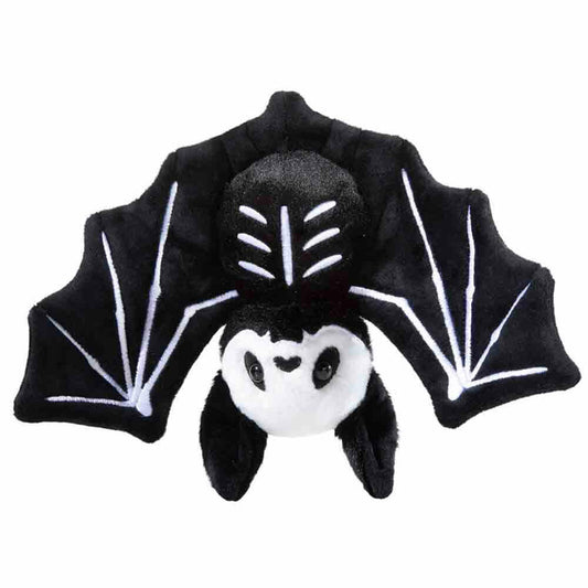 Heunec Halloween Fledermaus Skeletoni, Kuscheltier, Plüschtier, Stofftier, 20 cm, 454170