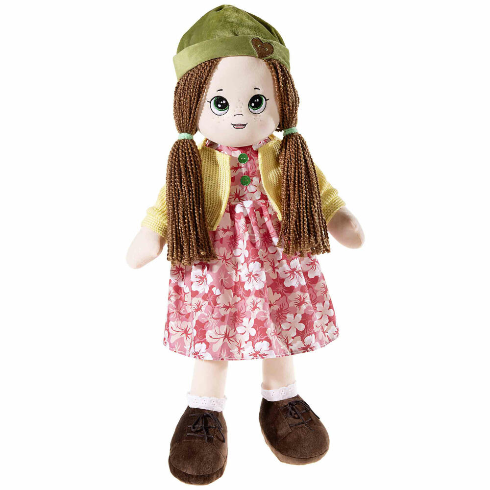 Heunec Poupetta Wanda XL, Puppe, Stoffpuppe, Kuschelpuppe, 63 cm, 478770