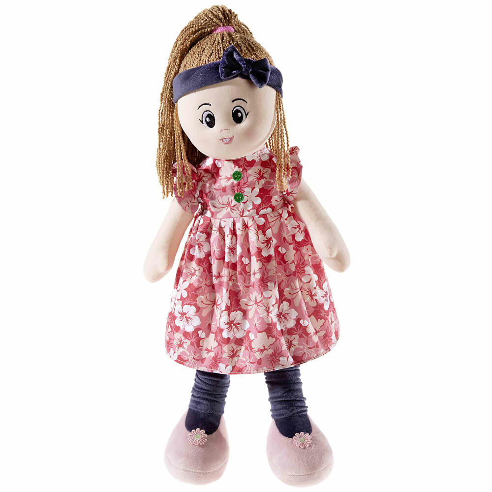 Heunec Poupetta Chloe XL, Puppe, Stoffpuppe, Kuschelpuppe, 63 cm, 479074