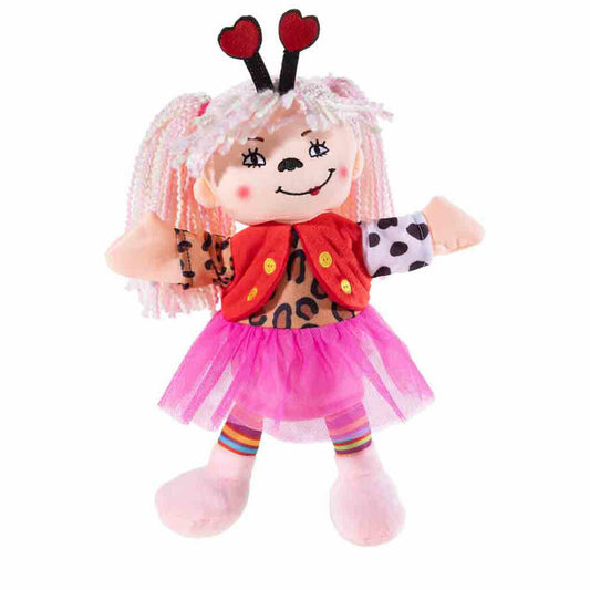 Heunec Traumzauberbaum AggaKnackl Handpuppe, Handspielpuppe, Puppentheather, Puppe, 30 cm, 550070
