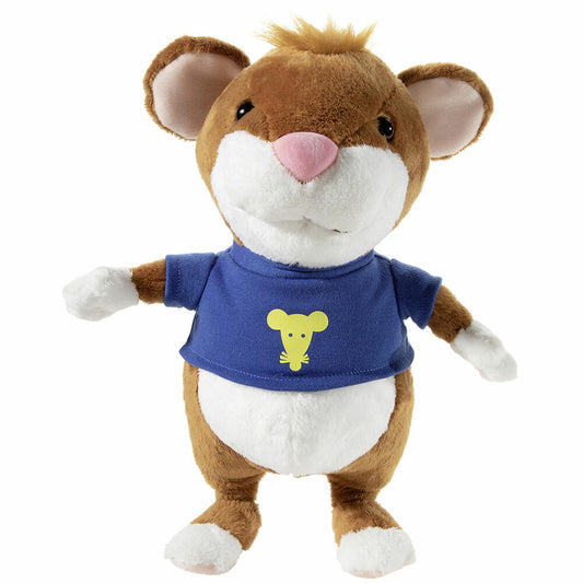 Heunec Leo Lausemaus Plüschi maxi, Kuscheltier, Plüschtier, Stofftier, 30 cm, 589773
