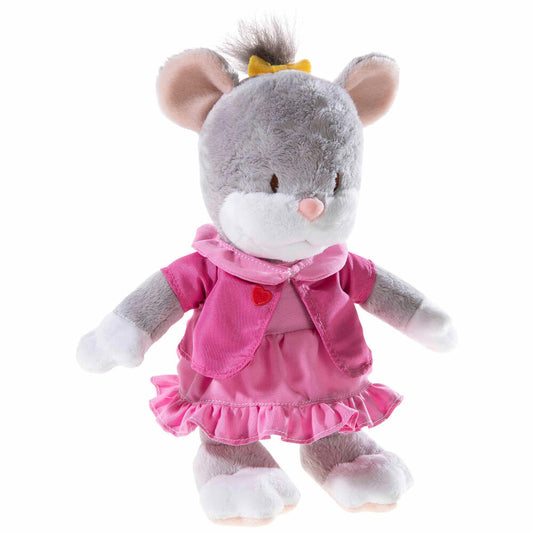 Heunec Leo Lausemaus Lili, Kuscheltier, Plüschtier, Stofftier, 20 cm, 589964