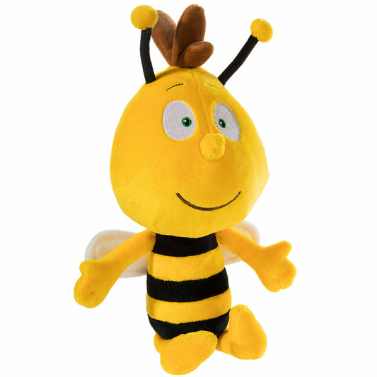Heunec Biene Maja Willi mittel, Kuscheltier, Plüschtier, Stofftier, 30 cm, 605671