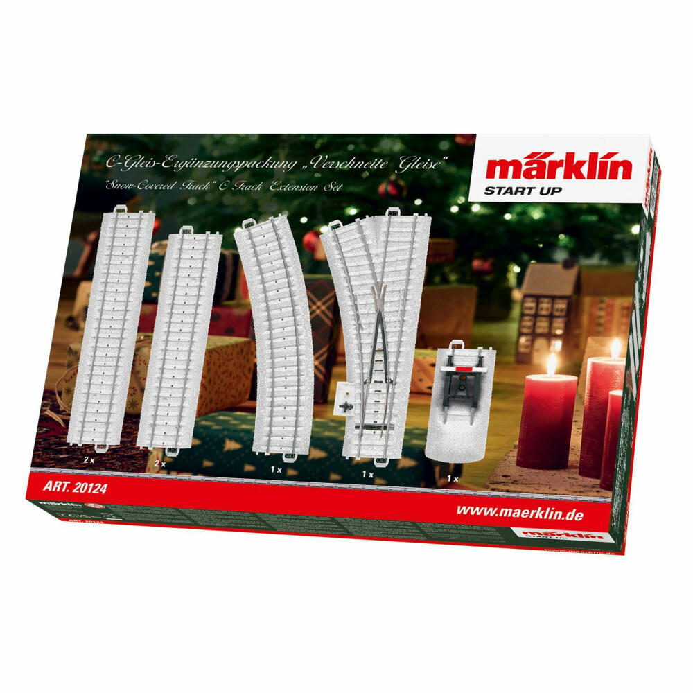 Märklin H0 C-Gleis-Erg.-Pck. verschn. Weihnacht, 20124