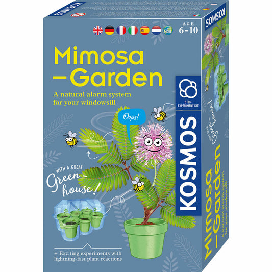 KOSMOS Mimosen-Garten / Mimosa Garden INT, Experimentierkasten, Experimente, Kinder, ab 6 Jahren, 617509