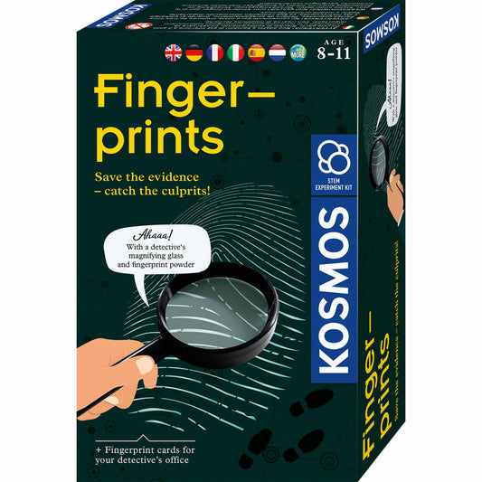 KOSMOS Finger Prints INT, Mitbringexperimente, Experimentierset, Experimente, ab 8 Jahren, 617554