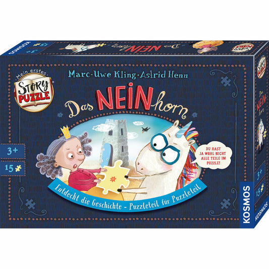 KOSMOS Mein erstes Story-Puzzle Das NEINhorn, Legespiel, Kinderspiel, ab 3 Jahren, 684808