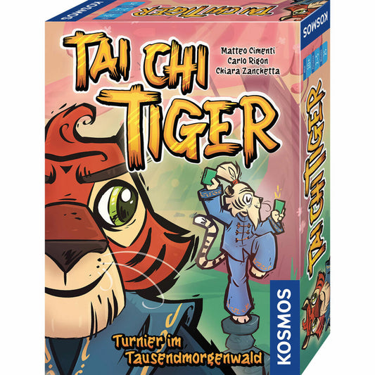 KOSMOS Tai Chi Tiger Turnier im Tausendmorgenwald, Kartenspiel, Familienspiel, ab 10 Jahren, 685102