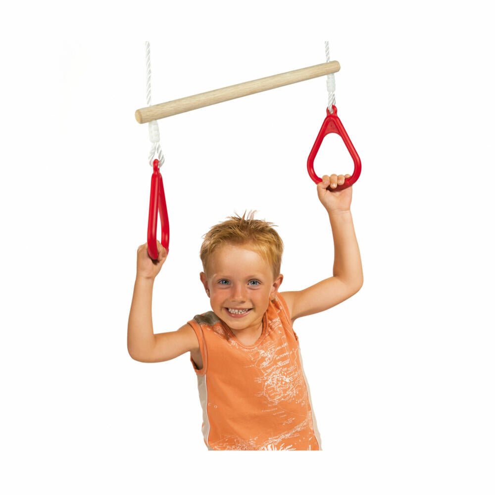 Eichhorn Outdoor Gymnastics Set 2in1, Swing, Trapeze, Play Equipment, Gymnastics Equipment, Garden, Toy, 100004510
