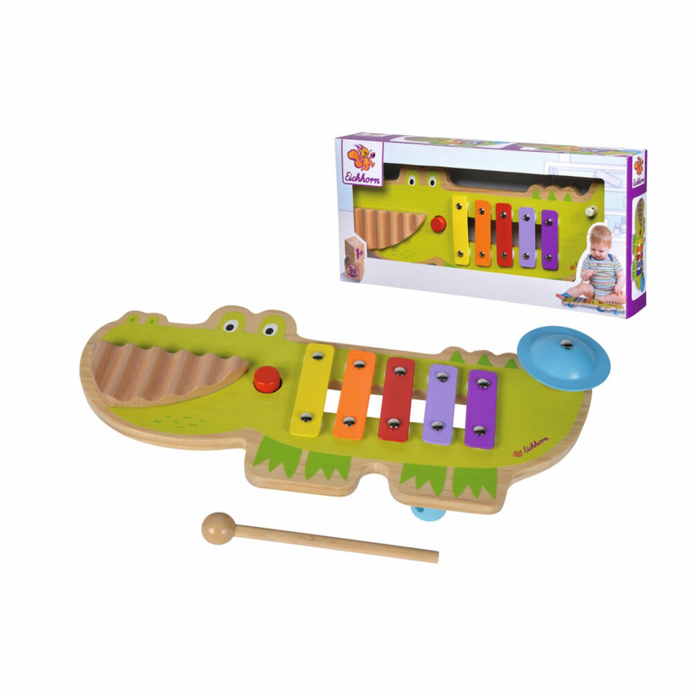 Eichhorn Musik Soundtisch, Xylophon, Quitsche, Bechen, Musik Instrument, Spielzeug, Kinder, 100003489