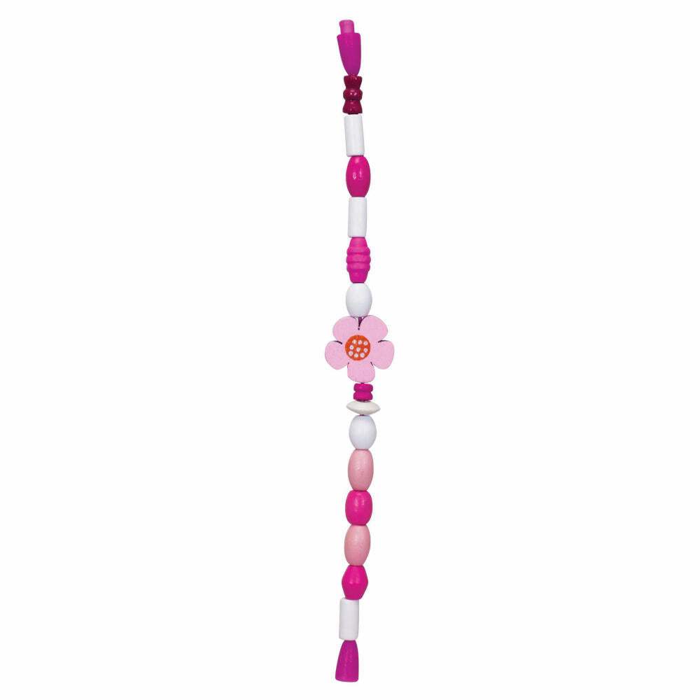 Eichhorn wooden bead set flower, jewelry, toys, necklaces, bracelet, creativity, approx. 275 pcs., 100003426