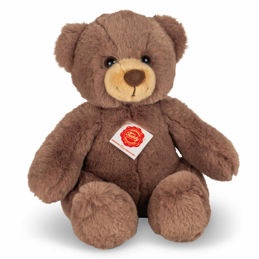 Teddy Hermann Teddy, Kuscheltier, Stofftier, Plüschtier, Schokobraun, 30 cm, 913689