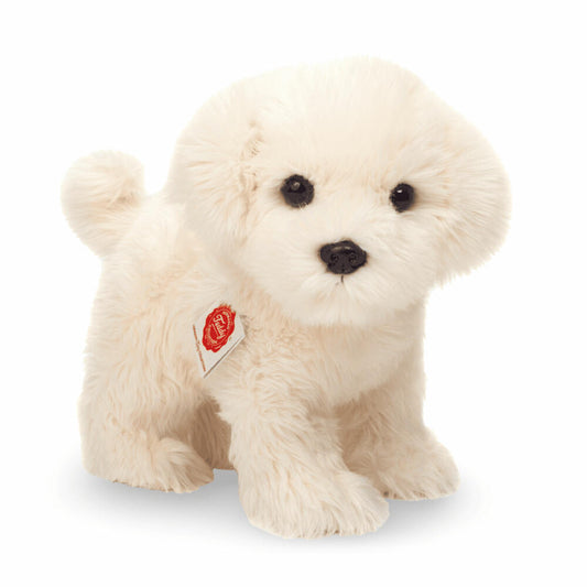 Teddy Hermann Malteser stehend, Kuscheltier, Stofftier, Plüschtier, 23 cm, 919605