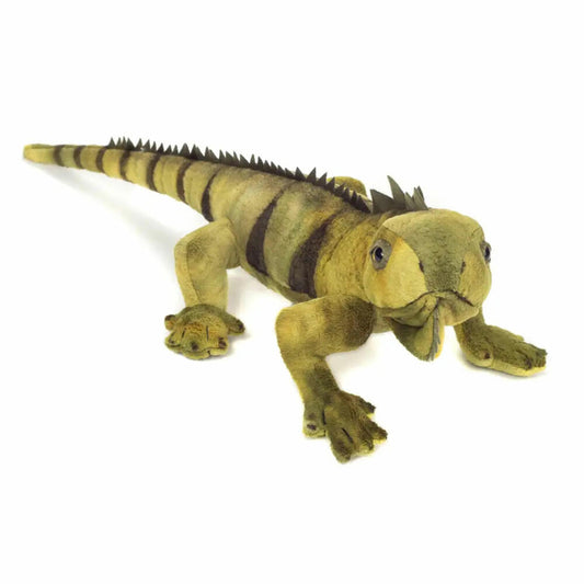 Teddy Hermann Leguan, Kuscheltier, Stofftier, Plüschtier, 49 cm, 923381